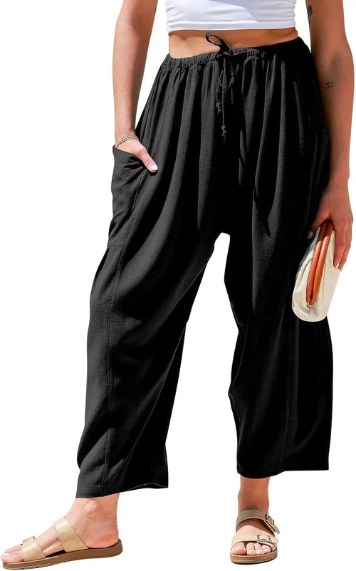 Wide Linen Pants