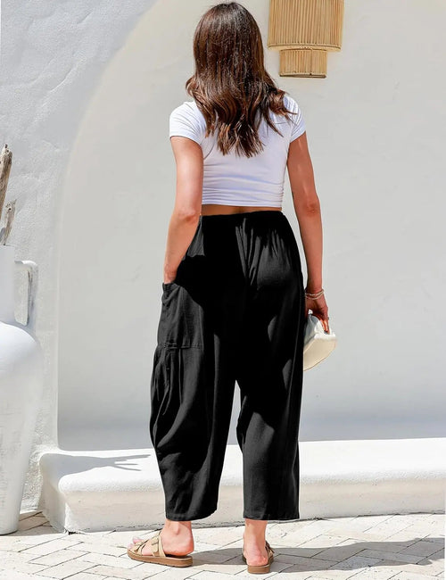 Wide Linen Pants