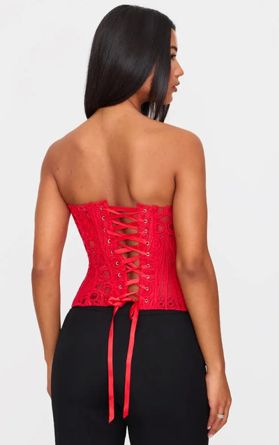 Effini Floral Lace Corset EFFINI